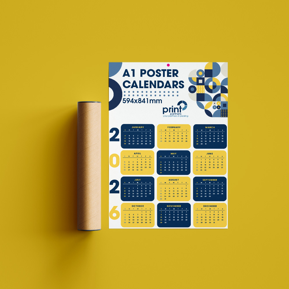 A1 Poster Calendars - Pretoria, Johhannesburg South Africa A1 Poster Calendars - Image 1