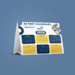 A5 Landscape Tent Calendars